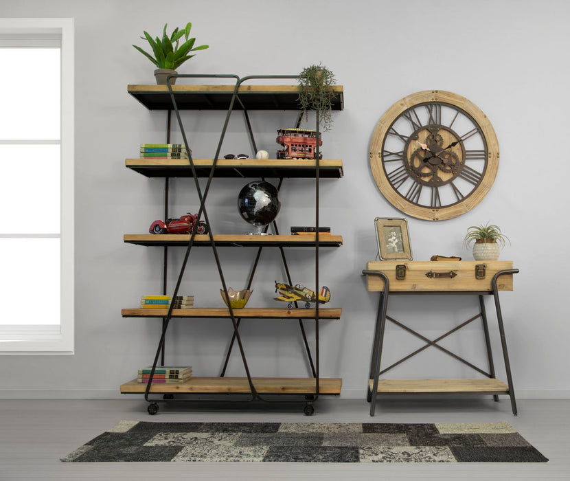 Decoratiune Glob Pamantesc Mauro Ferretti Black  Ø 25X34 cm, Negru/ Argintiu