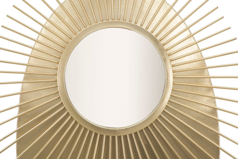 Oglinda decorativa Mauro Ferretti Eye Glam  75X8X110,5 cm, Auriu