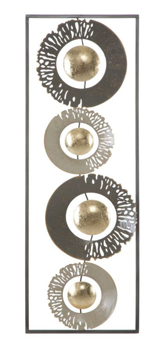 Decoratiune de Perete Mauro Ferretti Ring  31X3X89,5 cm, Multicolor