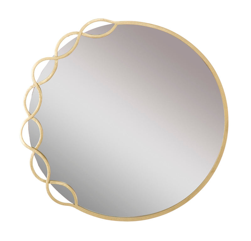 Oglinda decorativa Mauro Ferretti Eleonor  73,5X2X72 cm, Auriu