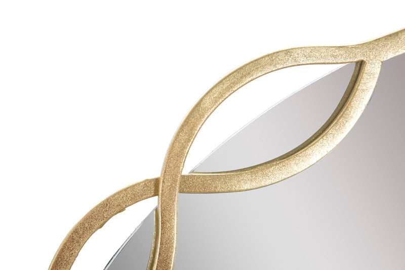 Oglinda decorativa Mauro Ferretti Eleonor  73,5X2X72 cm, Auriu