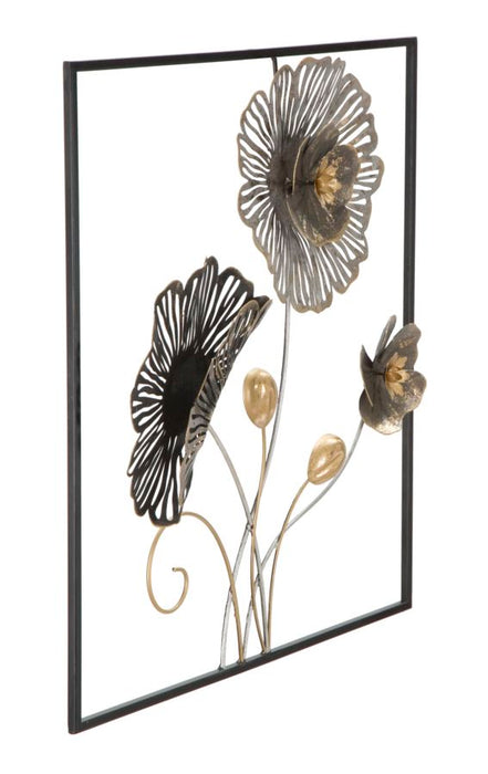 Decoratiune de Perete Mauro Ferretti Square  50X5,5X50 cm, Multicolor