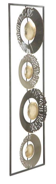 Decoratiune de Perete Mauro Ferretti Ring  31X3X89,5 cm, Multicolor