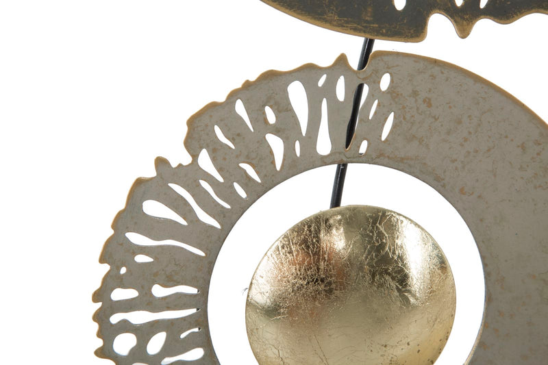 Decoratiune de Perete Mauro Ferretti Ring  31X3X89,5 cm, Multicolor