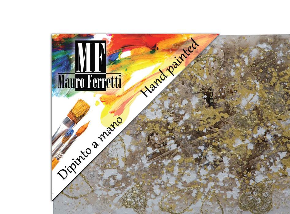 Tablou decorativ Pictat Manual Mauro Ferretti Super Tree A, 180X3,8X60 cm, Multicolor