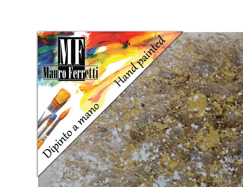 Tablou decorativ Pictat Manual Mauro Ferretti Super Tree B, 180X3,8X61 cm, Multicolor