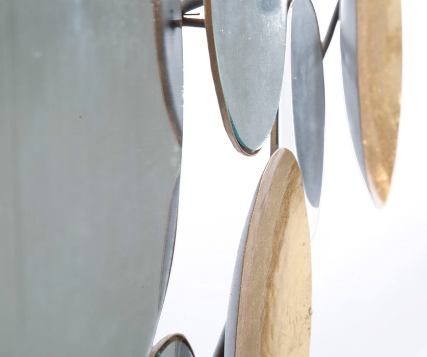 Decoratiune de Perete Mauro Ferretti Mirror Glam  118X2,5X60 cm, Auriu