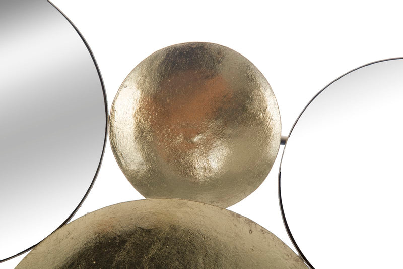 Decoratiune de Perete Mauro Ferretti Mirror Glam  118X2,5X60 cm, Auriu