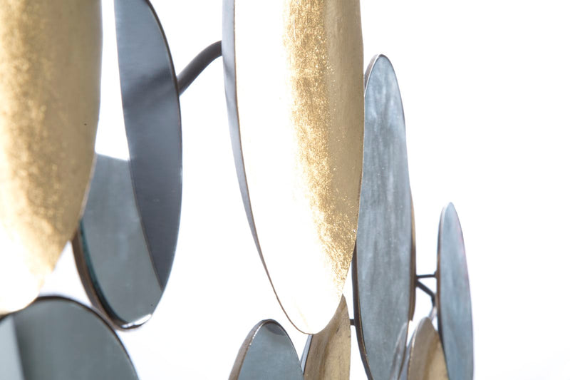 Decoratiune de Perete Mauro Ferretti Mirror Glam  118X2,5X60 cm, Auriu