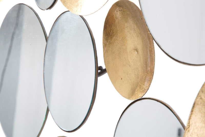 Decoratiune de Perete Mauro Ferretti Mirror Glam  118X2,5X60 cm, Auriu