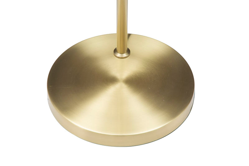 Lampadar Mauro Ferretti Glamy  25X36X179 cm, Alb / Auriu