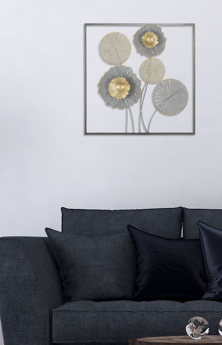 Decoratiune de Perete Mauro Ferretti Sqity  50X3,8X50 cm, Multicolor