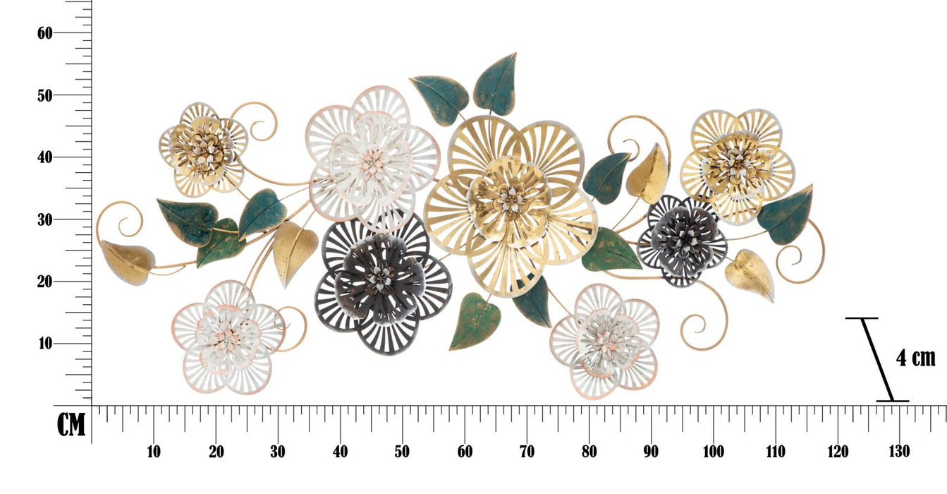 Decoratiune de Perete Mauro Ferretti Campur B,  118X4X58 cm, Multicolor