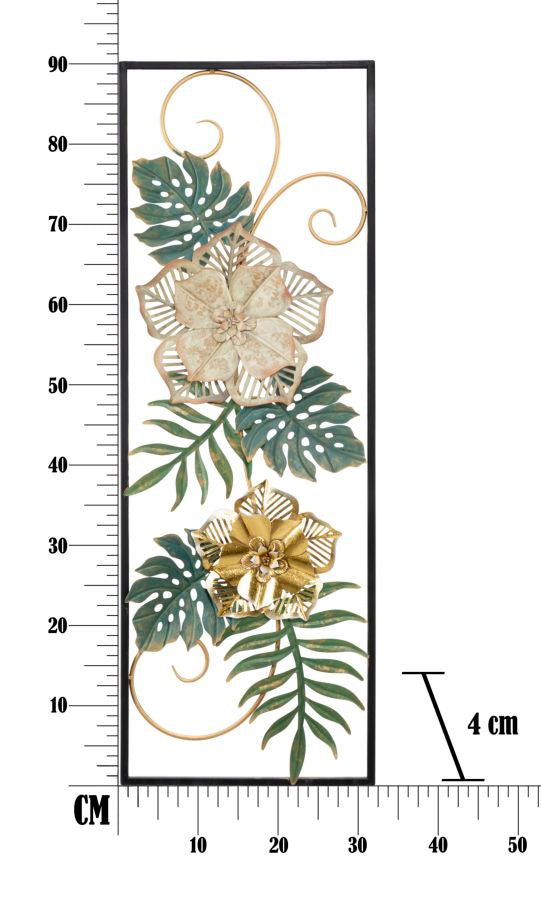Decoratiune de Perete Mauro Ferretti Campur B,  31X4X90 cm, Multicolor