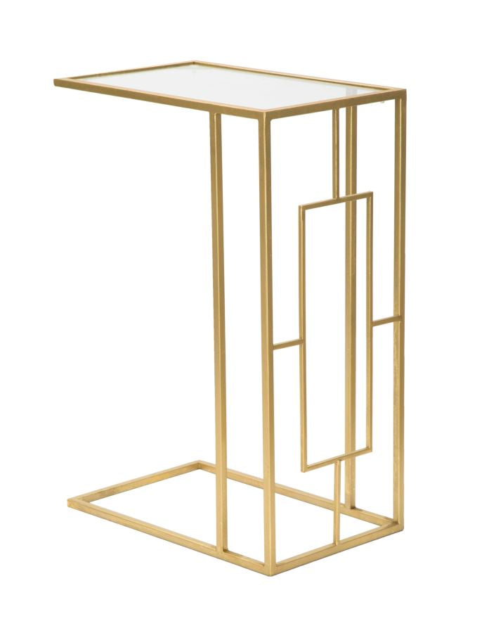 Masuta Laterala Mauro Ferretti Tavolinet  40,5X25,5X60 cm, Auriu