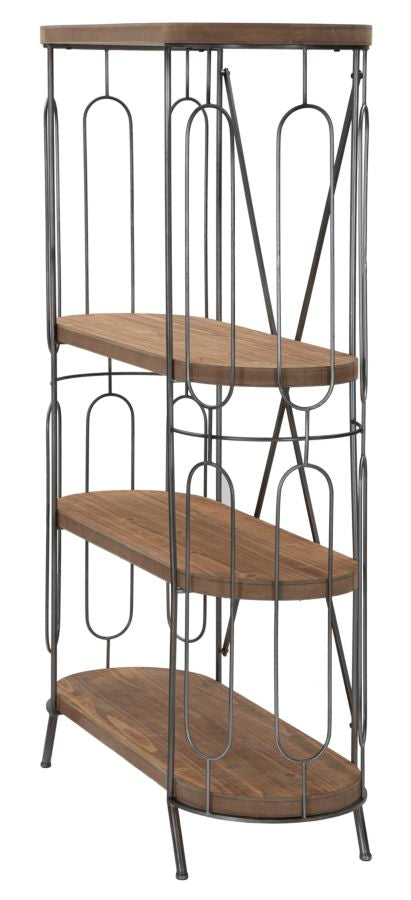 Raft Carti Mauro Ferretti New Mexico  100X38X150,5 cm, Maro/ Gri