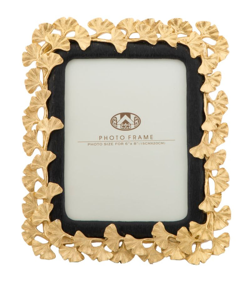 Rama Foto Mauro Ferretti Glam Gink  24,5X2X29cm, Dimensiunea Interioara 15X20  cm, Auriu/Negru