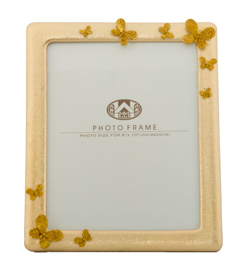 Rama Foto Mauro Ferretti Glam Butterfly  25X2,5X30cm, Dimensiunea Interioara 20X25  cm, Auriu