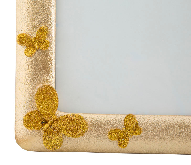 Rama Foto Mauro Ferretti Glam Butterfly  25X2,5X30cm, Dimensiunea Interioara 20X25  cm, Auriu