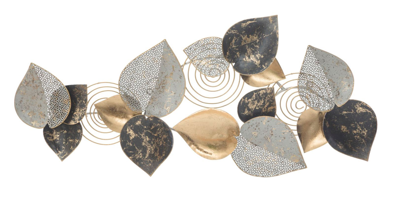 Decoratiune de Perete Mauro Ferretti Half Leaf A,  97X5,5X43 cm, Multicolor