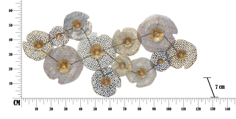 Decoratiune de Perete Mauro Ferretti Holes  119X7X59,5 cm, Multicolor