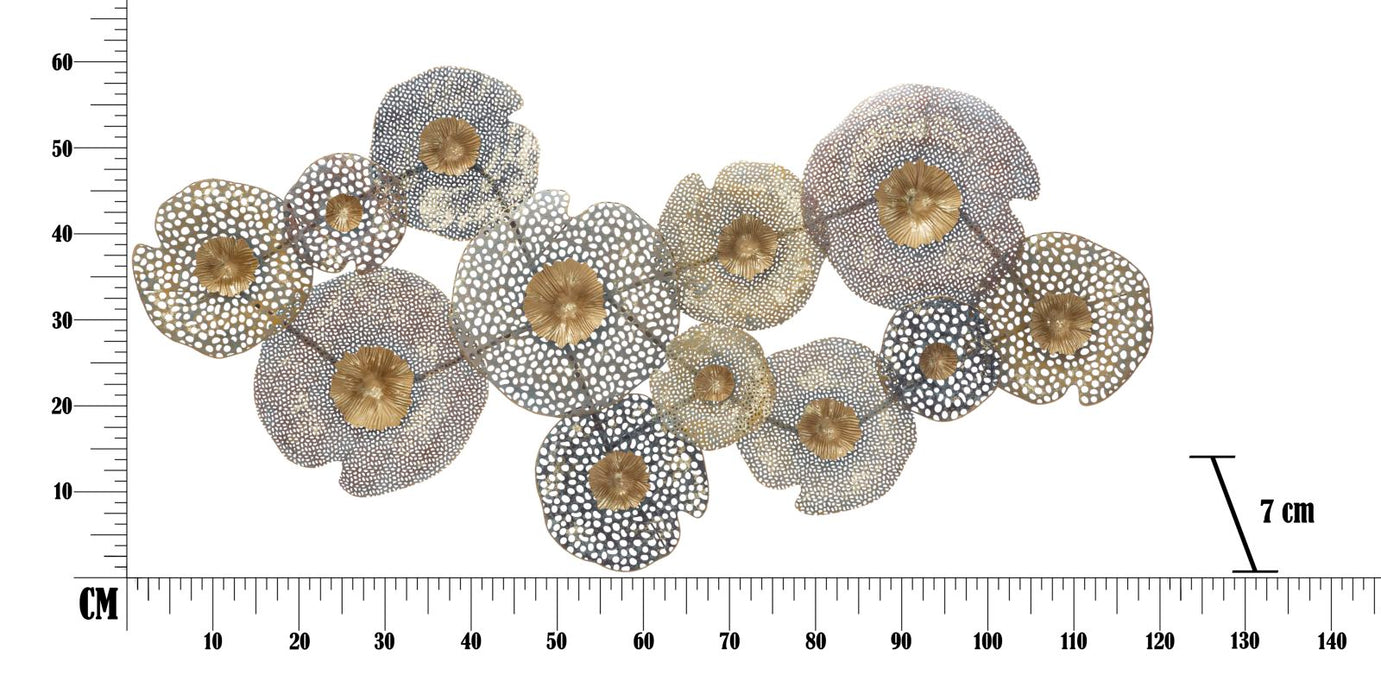 Decoratiune de Perete Mauro Ferretti Holes  119X7X59,5 cm, Multicolor