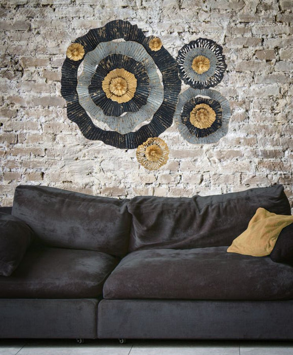 Decoratiune de Perete Mauro Ferretti Otos  100X8X80 cm, Multicolor