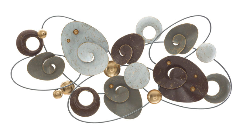 Decoratiune de Perete Mauro Ferretti Planet  120X6X58 cm, Multicolor
