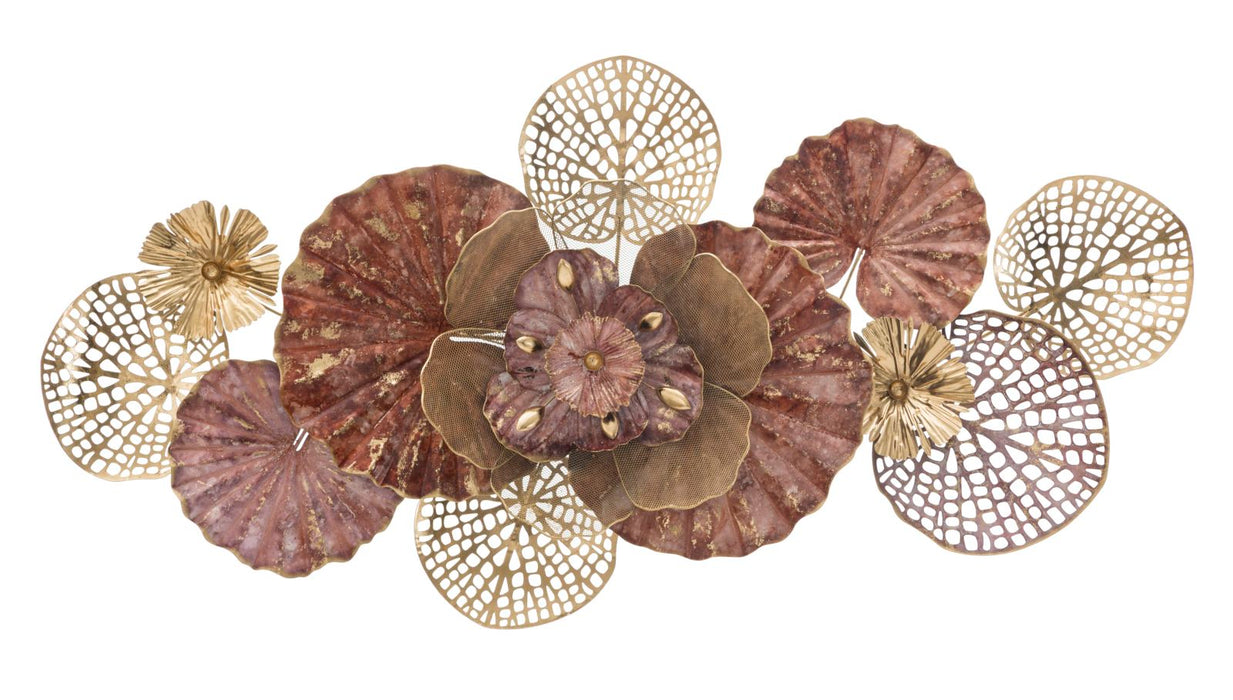 Decoratiune de Perete Mauro Ferretti Flowery  118X10X58 cm, Multicolor