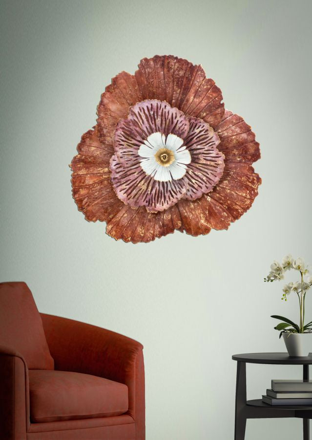Decoratiune de Perete Mauro Ferretti Bunga  73,5X11X72 cm, Multicolor