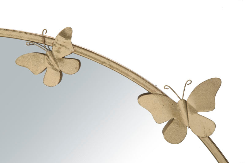Oglinda decorativa Mauro Ferretti Round New  Ø 91X3X94 cm, Auriu