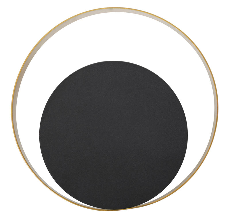 Aplica de Perete Mauro Ferretti  Shuttle  25X8X25 cm, Auriu/Negru