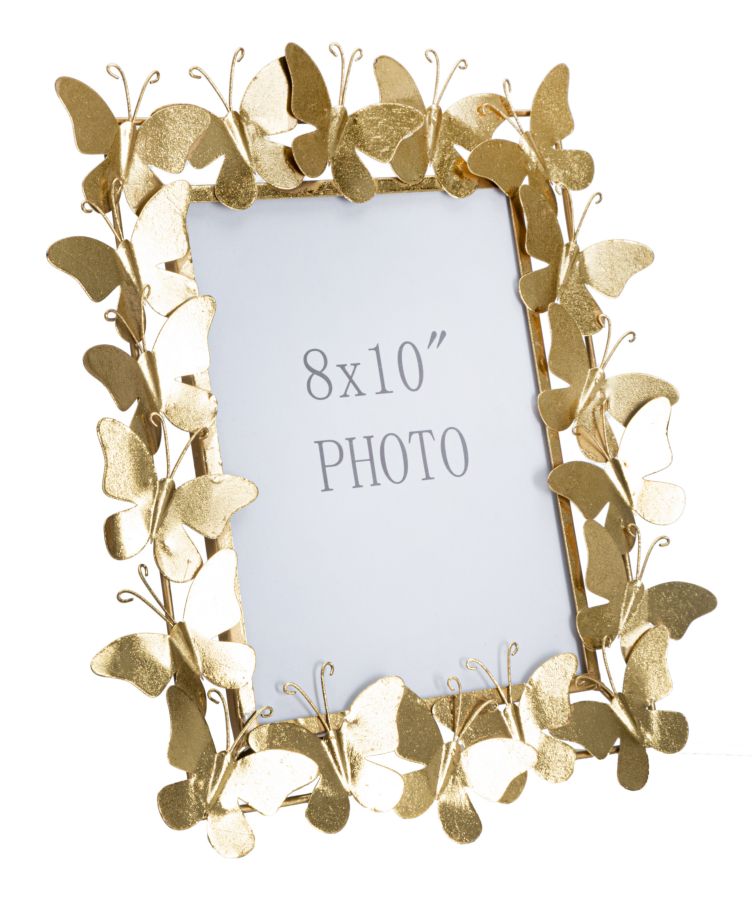 Rama Foto Mauro Ferretti Butterfly Glam  35X15X38 , Dimensiunea Interioara   20X25 cm, Auriu