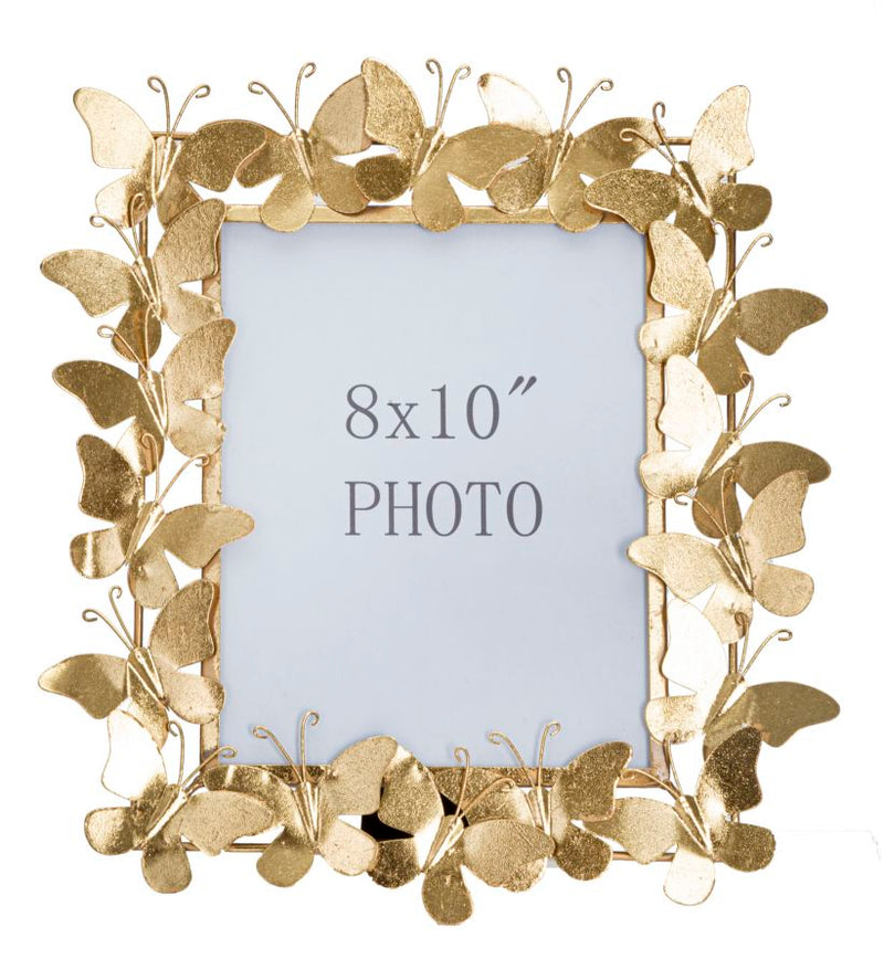 Rama Foto Mauro Ferretti Butterfly Glam  35X15X38 , Dimensiunea Interioara   20X25 cm, Auriu