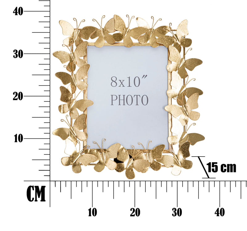Rama Foto Mauro Ferretti Butterfly Glam  35X15X38 , Dimensiunea Interioara   20X25 cm, Auriu