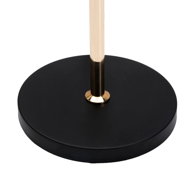 Lampadar Mauro Ferretti Circly  Ø 35X171 cm, Auriu/Negru
