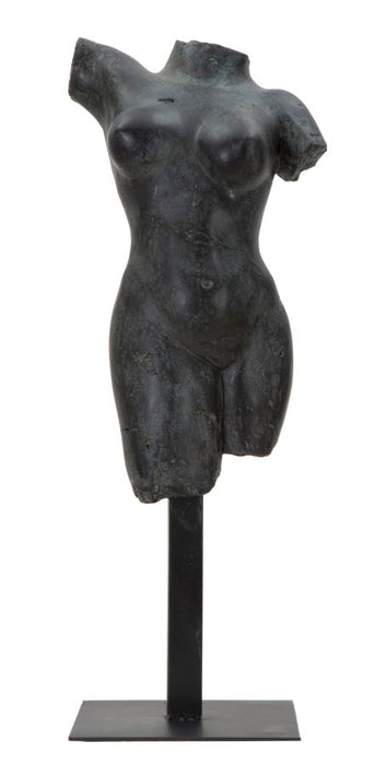 Statueta Mauro Ferretti Museum Woman  19X17X50 cm, Negru