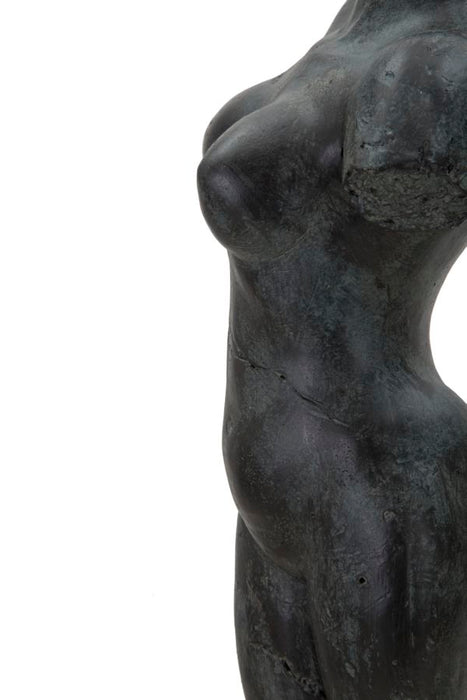 Statueta Mauro Ferretti Museum Woman  19X17X50 cm, Negru