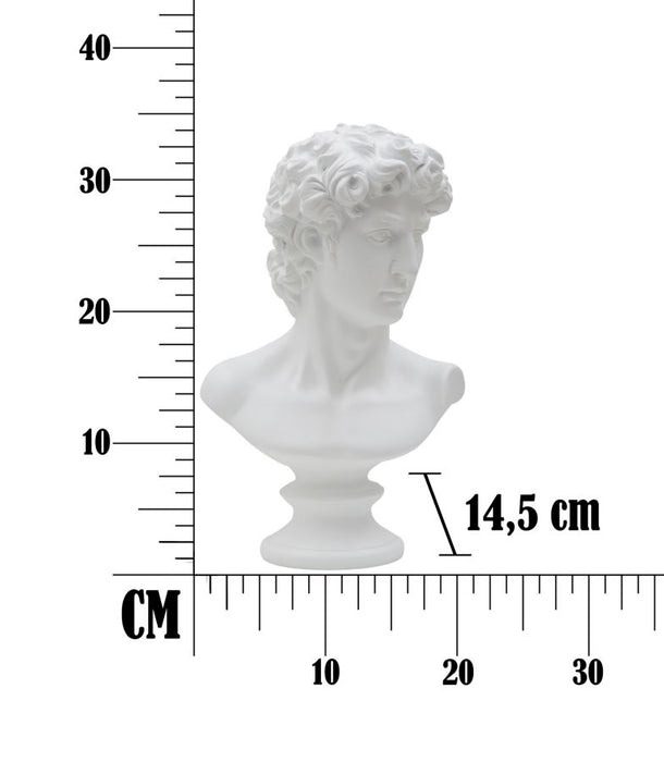 Statueta Mauro Ferretti  Roman  21,5X14,5X34 cm, Alb