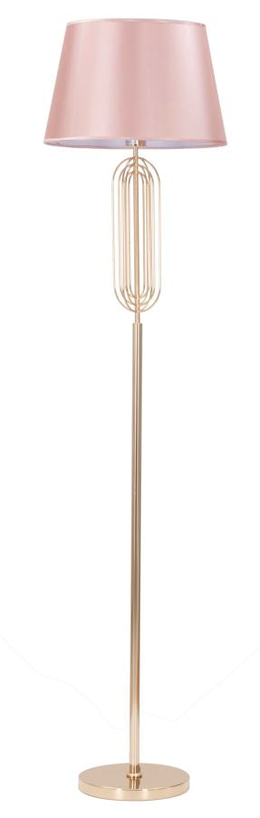 Lampadar Mauro Ferretti Ovy  Ø 40X168,5 cm, Auriu/Roz