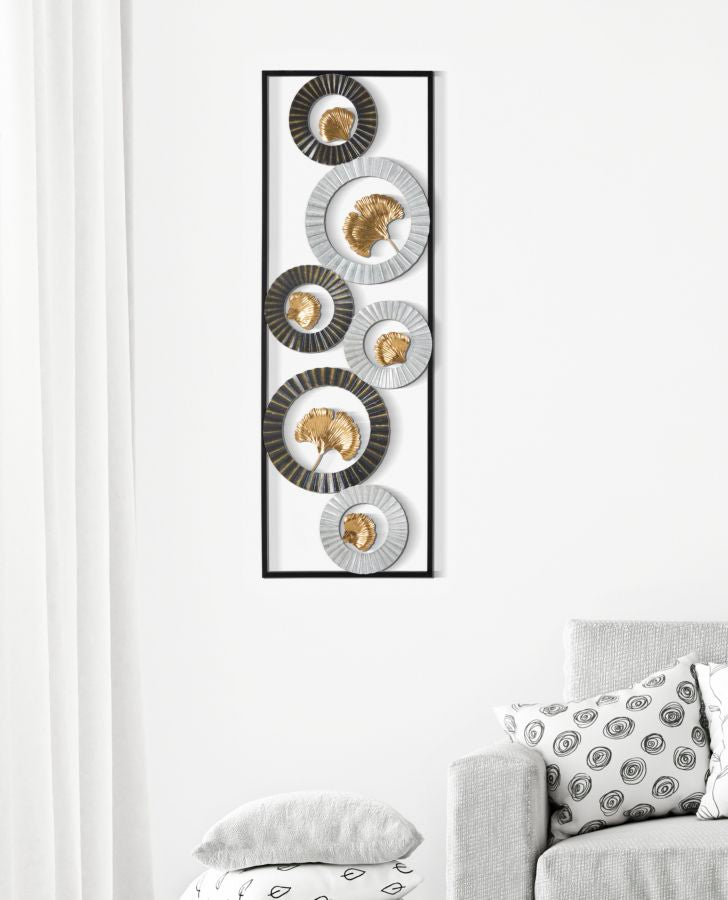 Decoratiune de Perete Mauro Ferretti Art B,  31X2X90 cm, Multicolor