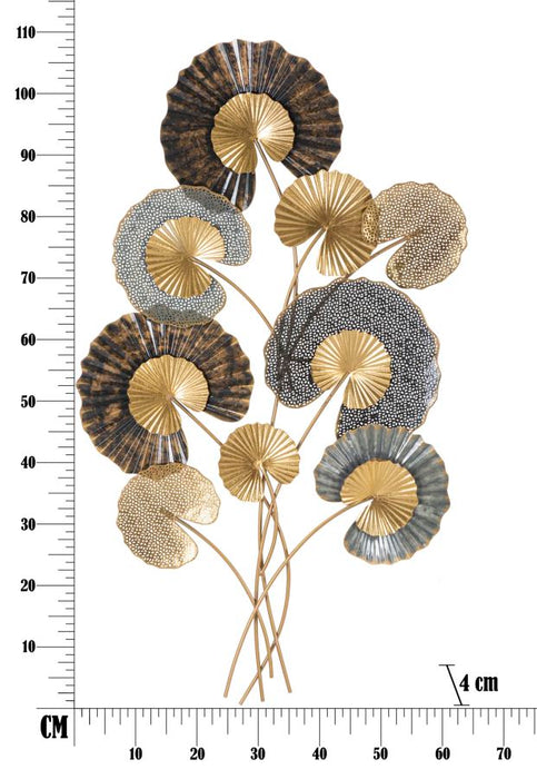Decoratiune de Perete Mauro Ferretti Web C,  63,5X4X109,5 cm, Multicolor