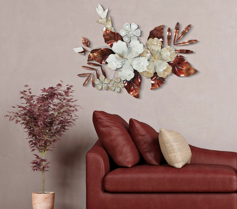 Decoratiune de Perete Mauro Ferretti Bouquet  83X8,5X55 cm, Multicolor