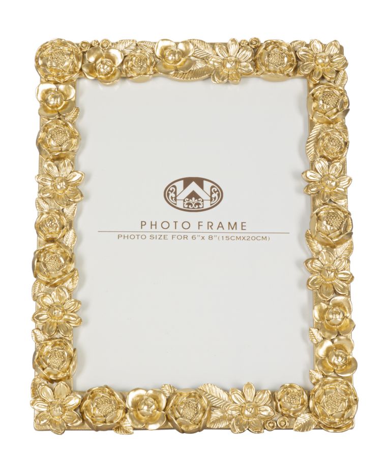 Rama Foto Mauro Ferretti Mixy  19,3X2,3X24,5cm, Dimensiunea Interioara 15X20  cm, Auriu