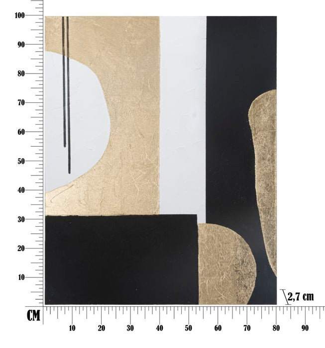 Tablou Mauro Ferretti Obix  80X2,7X100 cm, Multicolor