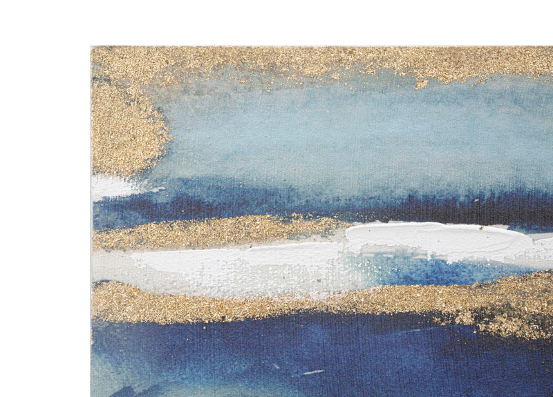 Tablou Mauro Ferretti Dark Blue  60X2,7X80 cm, Multicolor
