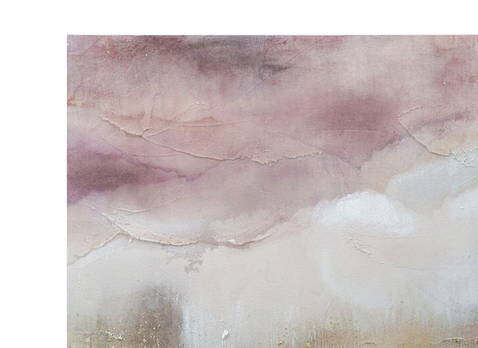 Tablou Mauro Ferretti Pink Mountain  80X2,7X60 cm, Multicolor