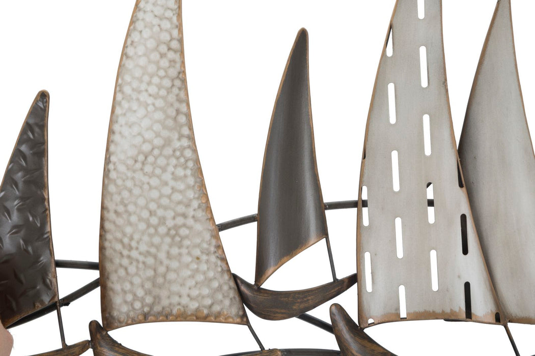 Decoratiune de Perete Mauro Ferretti Regata New  100X3X44 cm, Multicolor