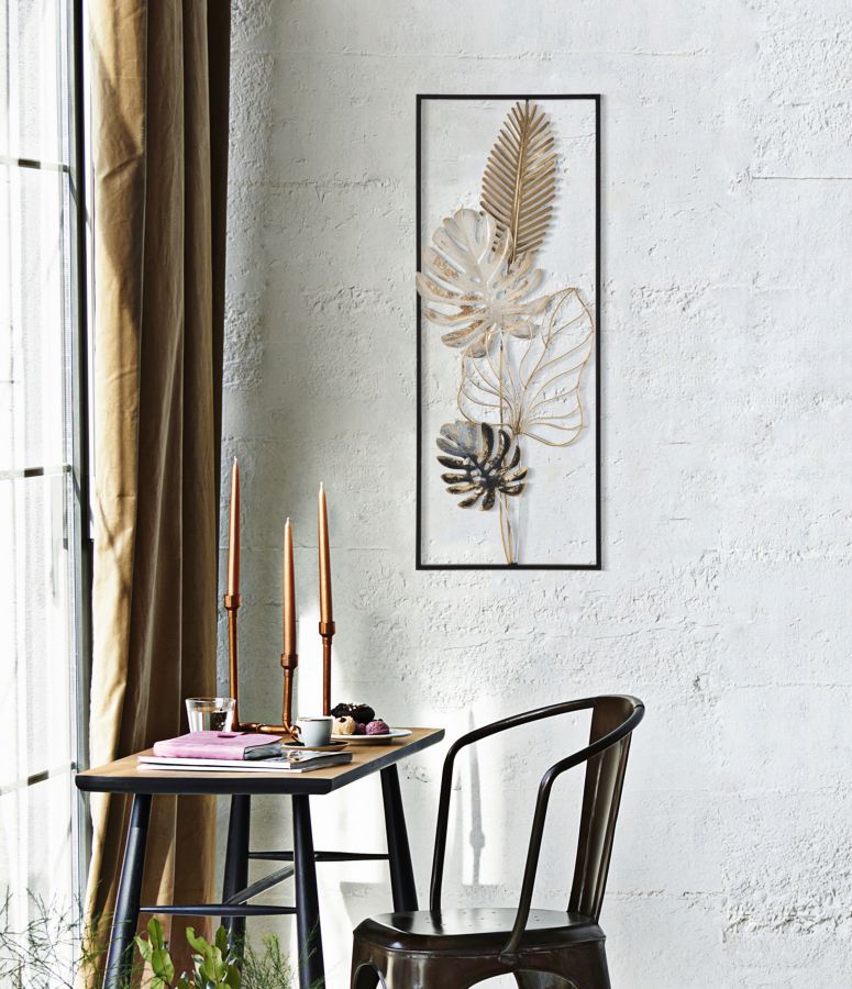Decoratiune de Perete Mauro Ferretti Plam B,  28,5X3X74 cm, Multicolor