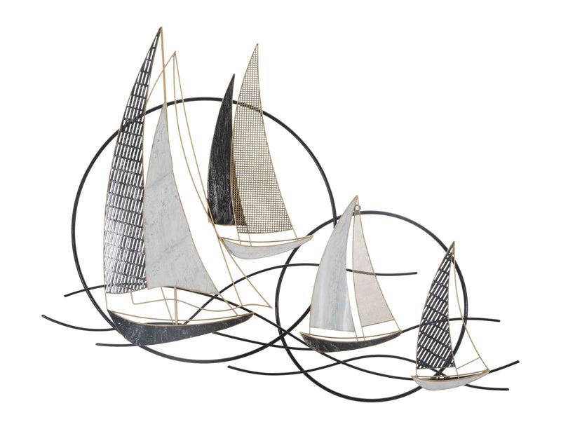 Decoratiune de Perete Mauro Ferretti Vela  123X7X100 cm, Multicolor
